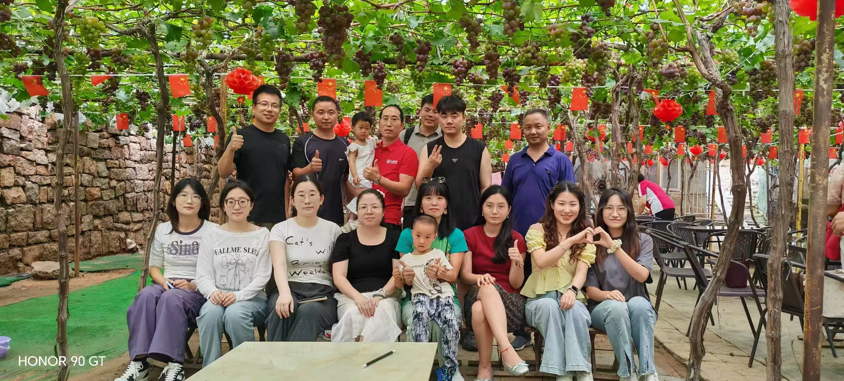 O evento de equipe de Cyjy focou -se na concorrência e trabalho em equipe