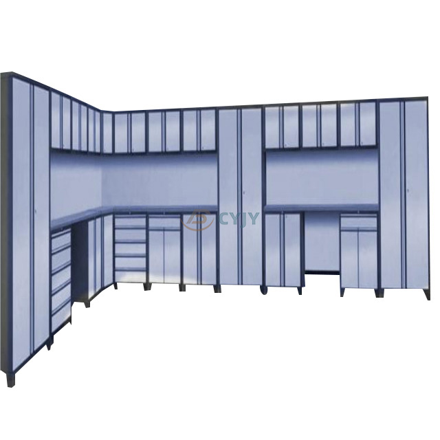 Combinação de gabinete de garagem para serviços pesados