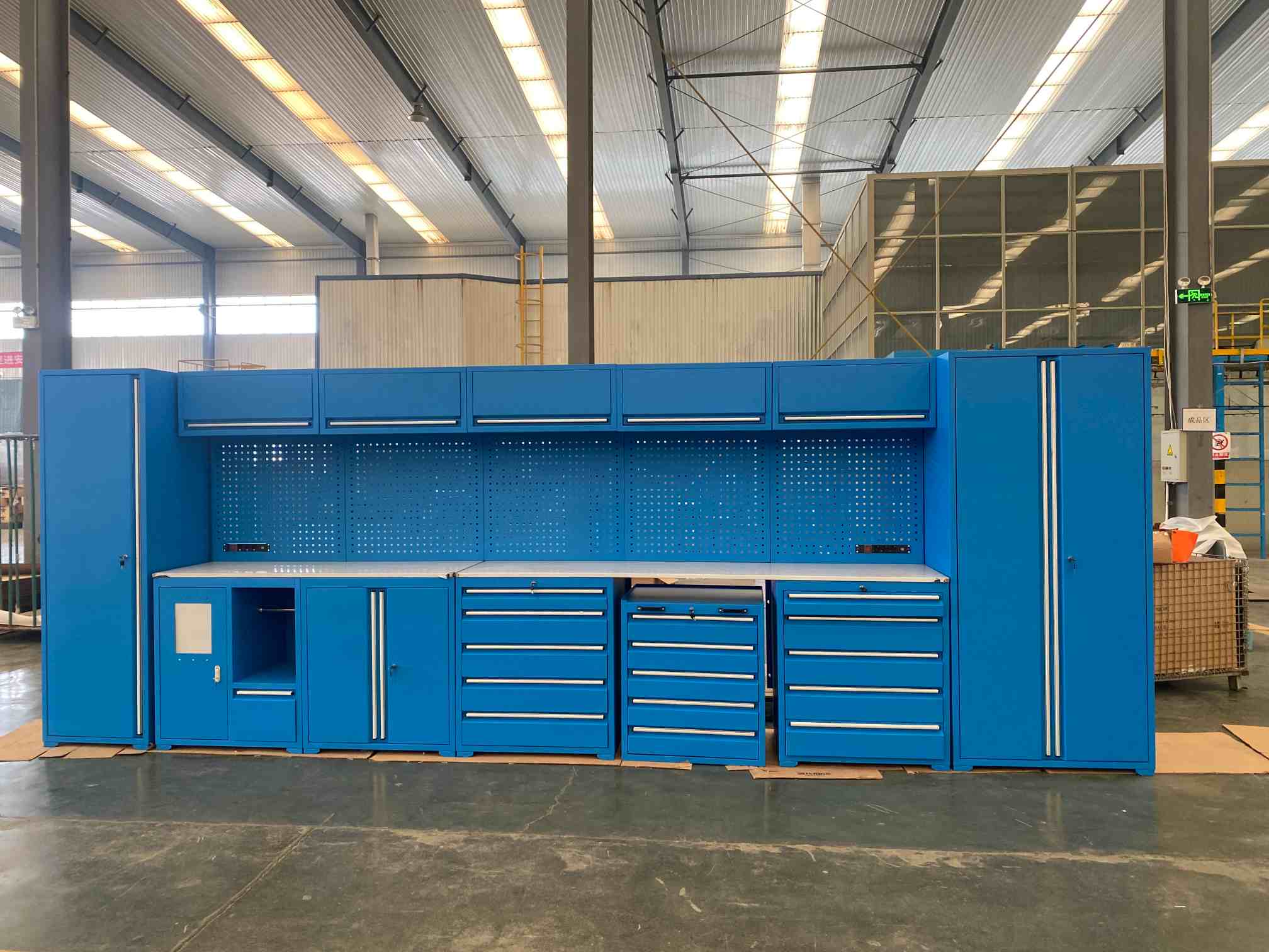 Armário de armazenamento de garagem para serviço pesado