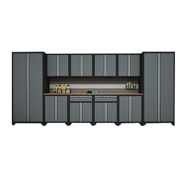 Combinação de gabinete de garagem de metal pesado