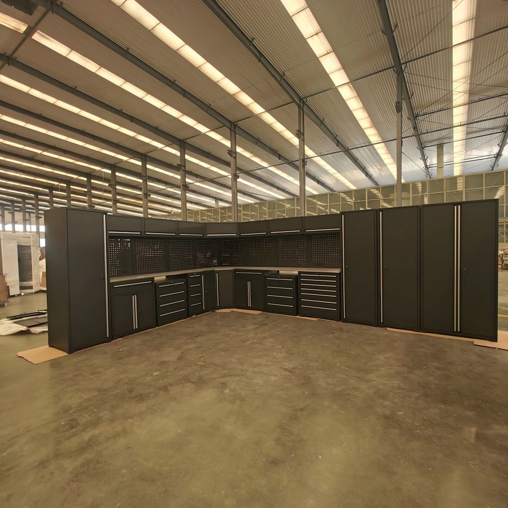 Gabinete de ferramenta de combinação de metal grande
